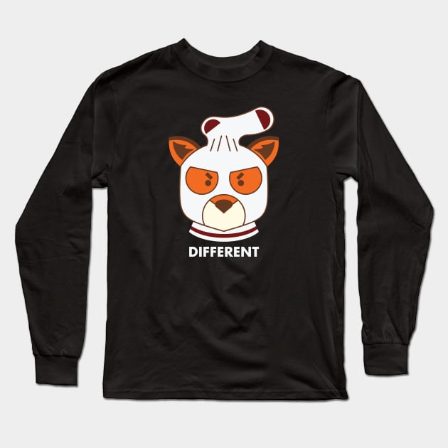 Ash Fox Long Sleeve T-Shirt by Nadia D